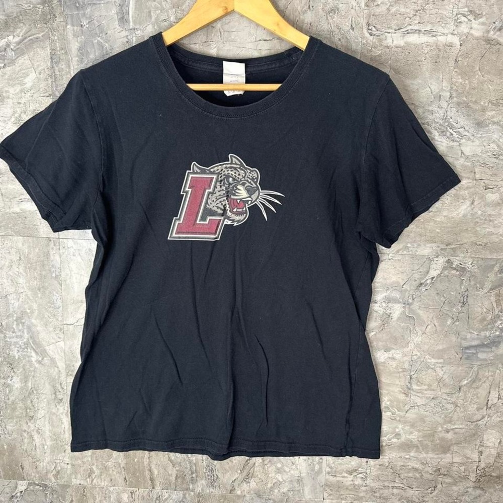 Black & red University‎ of Lafayette T-shirt Men's Size Large  #Lafayette